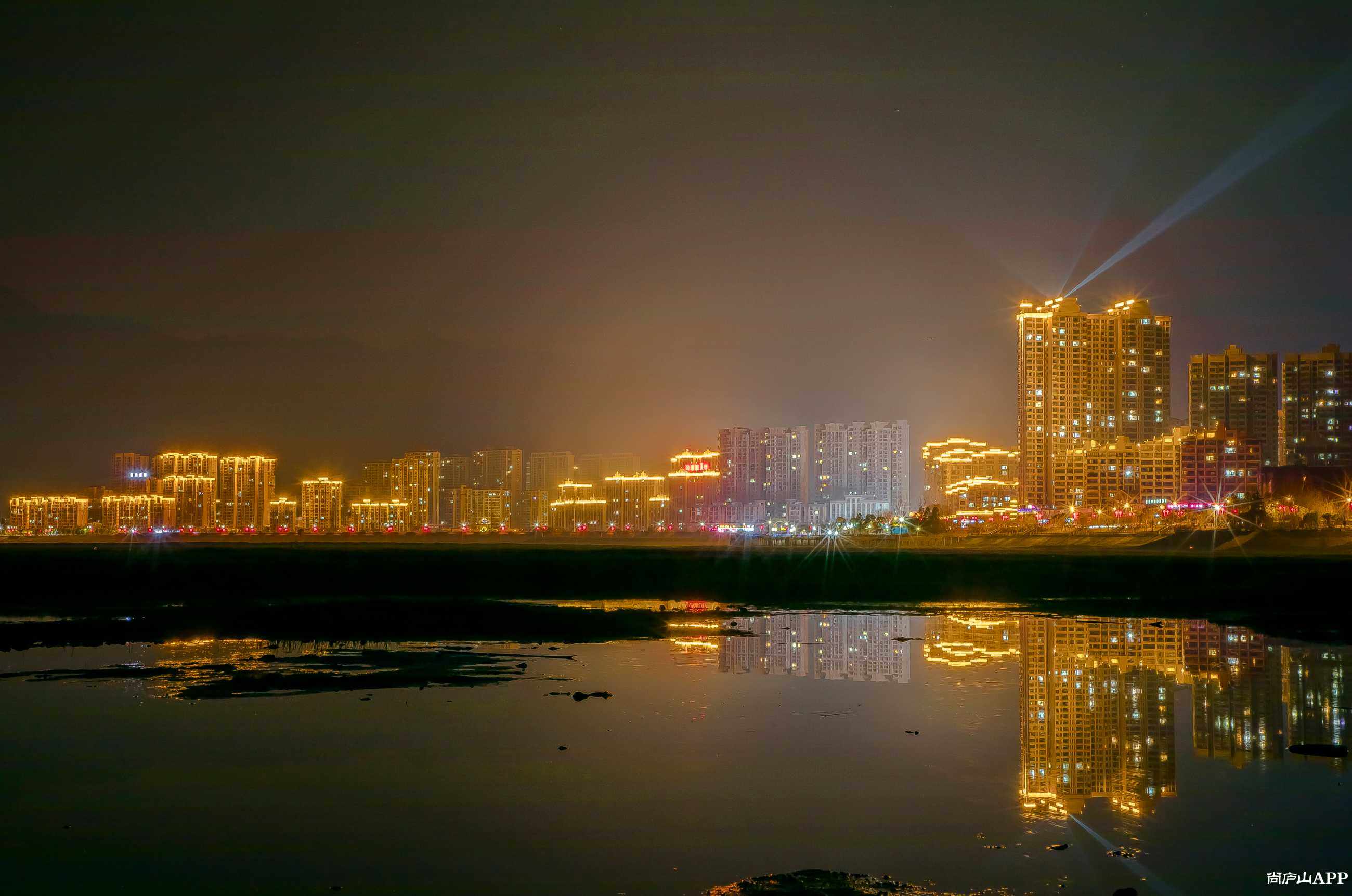 美丽鄱阳湖上的一颗夜明珠