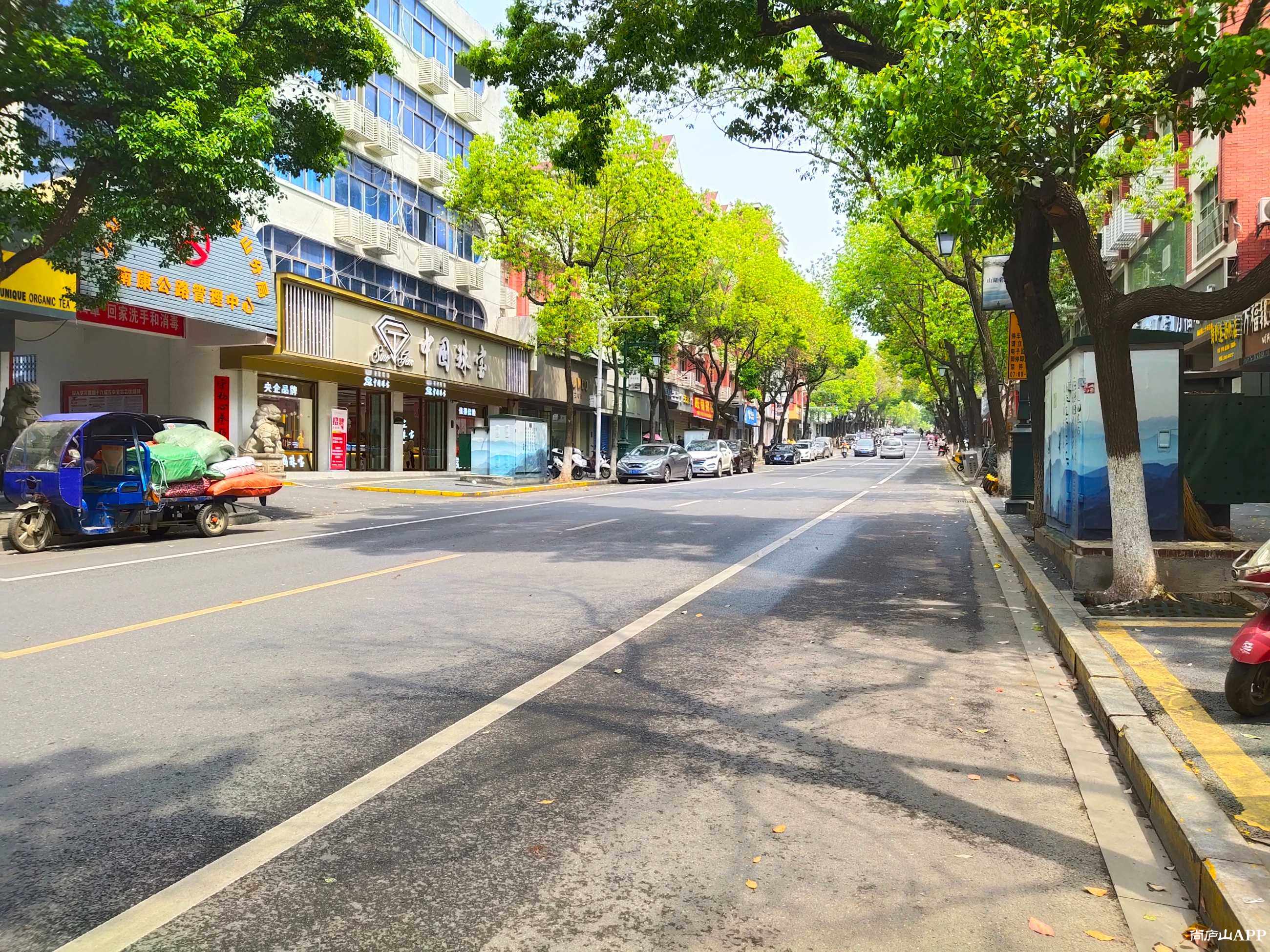 实拍!街道空无一人,庐山人都去哪儿了?