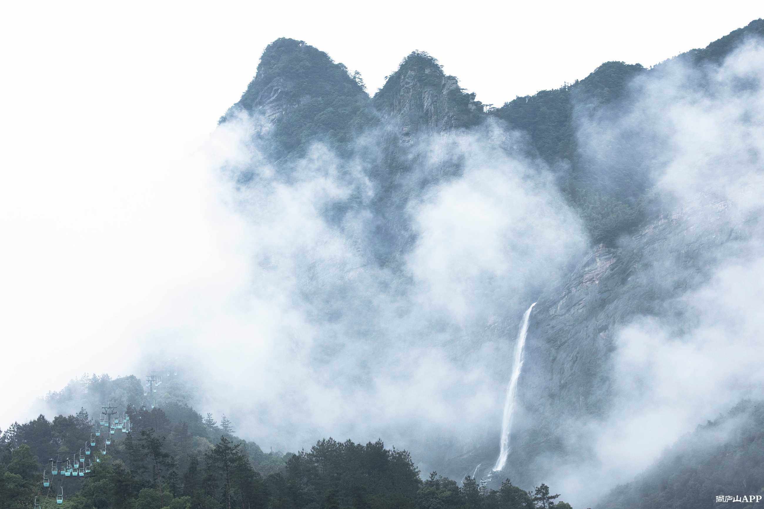江西庐山秀峰雨中风景-中关村在线摄影论坛