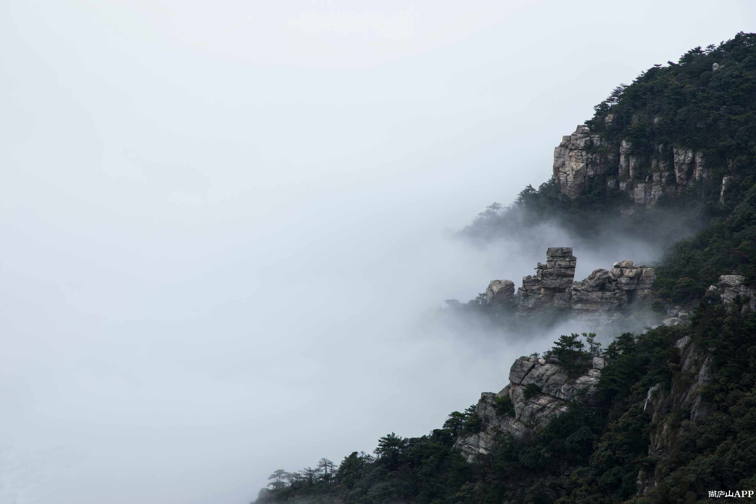 飘渺的庐山云雾